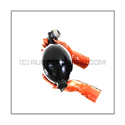 Breathing bellows bag PRESSURE-G  with additional freshair-open and gasmask-thread-connector